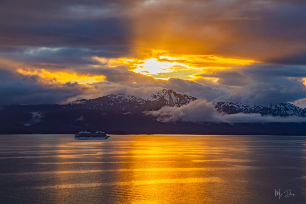 Alaska Sunset - Photo by Mr. Daps