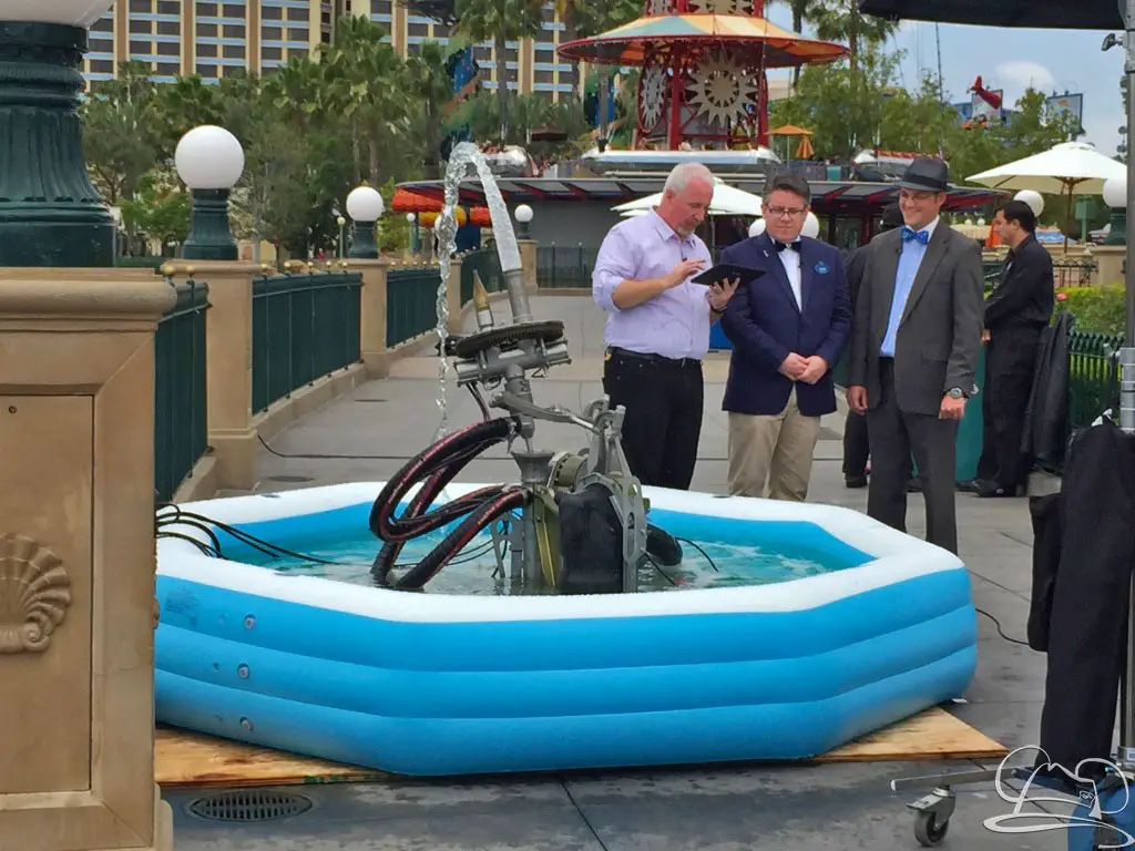 Mr. DAPs interviews Imagineers Chuck Davis (technical director) and Jason Badger (fountain designer) about World of Color - Celebrate!